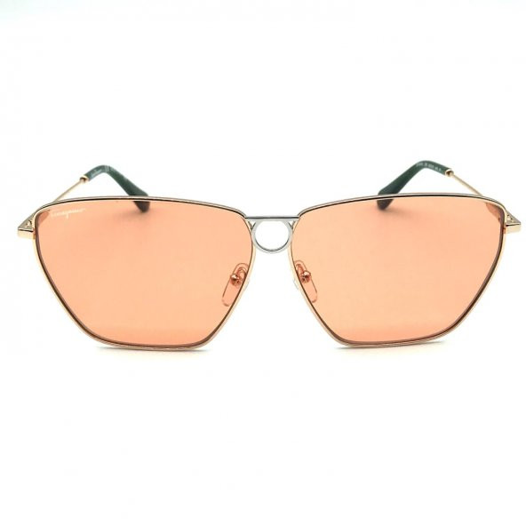 Salvatore Ferragamo  sf240s 789 Kadın Güneş Gözlüğü - Resim 3