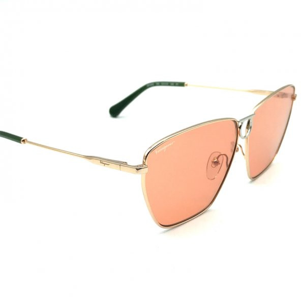 Salvatore Ferragamo  sf240s 789 Kadın Güneş Gözlüğü - Resim 7