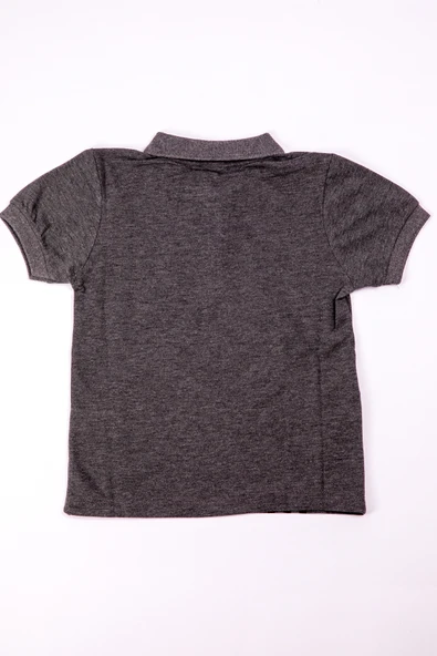 ERKEK ÇOCUK TSHİRT ÇİZGİLİ POLO YAKA A5 - 4