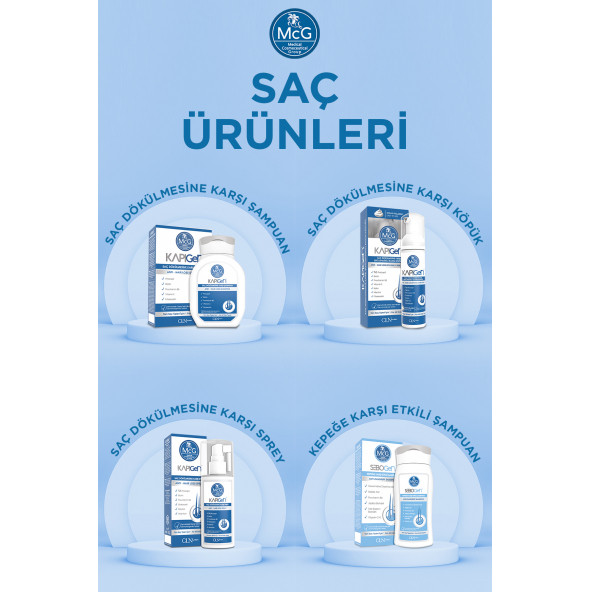 McG Kapigen Saç Dökülmesine Karşı Şekillendirici Köpük - 5