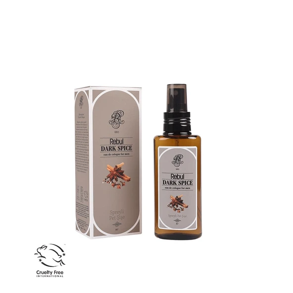 Rebul Dark Spice 125 ml Spreyli Pet Şişe Kolonya