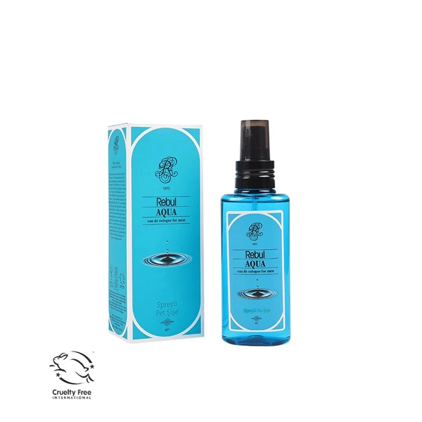 Rebul Aqua 125 ml Spreyli Pet Şişe Kolonya ürün görseli