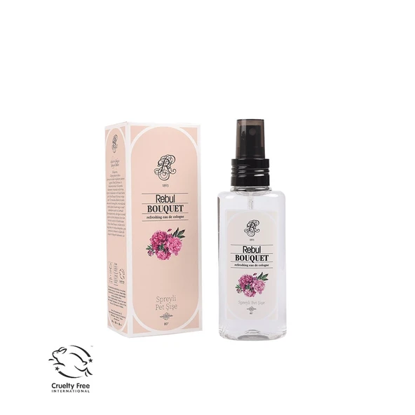 Rebul Bouquet 125 ml Spreyli Pet Şişe Kolonya