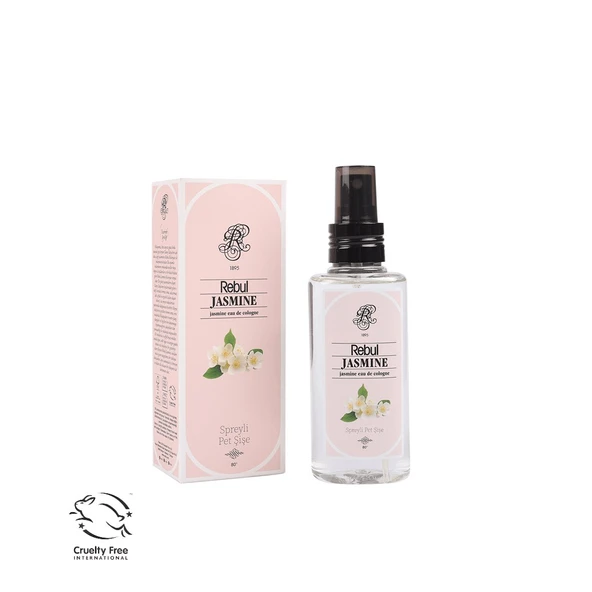 Rebul Jasmine 125 ml Spreyli Pet Şişe Kolonya
