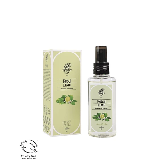 Rebul Lime 125 ml Spreyli Pet Şişe Kolonya