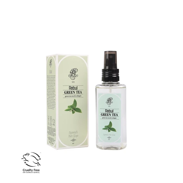 Rebul Green Tea 125 ml Spreyli Pet Şişe Kolonya