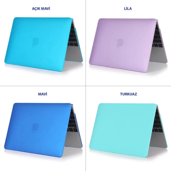 Macbook Pro Kılıf 15 inç Mat A1286 (Eski Ethernet Girişli Model 2008-2012) ile Uyumlu - 6