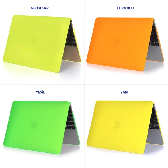Macbook Pro Kılıf 15 inç Mat A1286 (Eski Ethernet Girişli Model 2008-2012) ile Uyumlu - 7