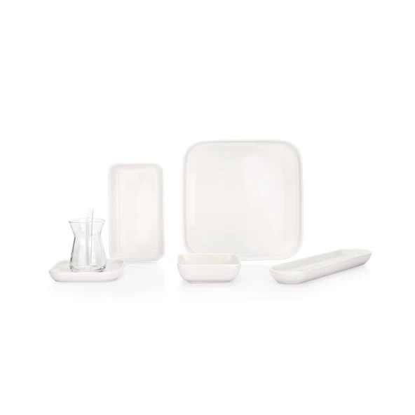 Schafer Luca Kahvaltı Takımı 32 Parça-Krem - 4