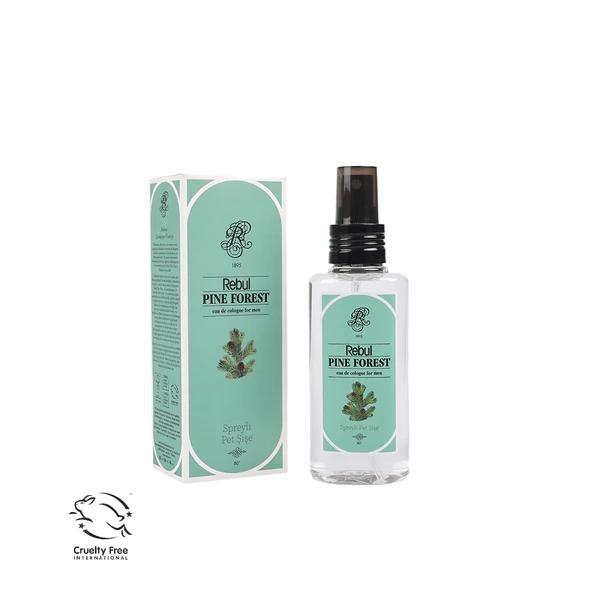 Rebul Pine Forest 125 ml Spreyli Pet Şişe Kolonya