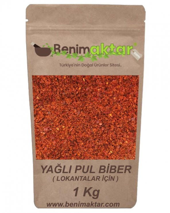 BenimAktar Maraş Yaprak Pul Biber Lokantalar  İçin 1 Kg ürün görseli 1