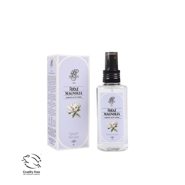 Rebul Magnolia 125 ml Spreyli Pet Şişe Kolonya