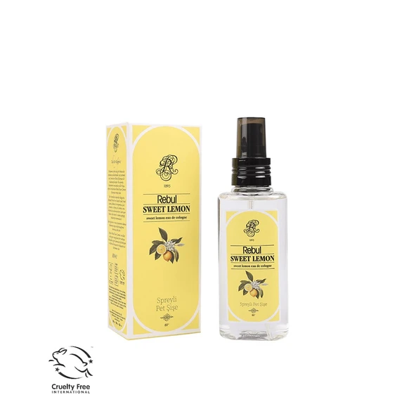 Rebul Sweet Lemon 125 ml Spreyli Pet Şişe Kolonya