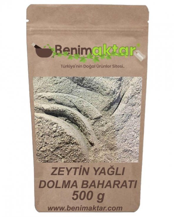 BenimAktar Zeytin Yağlı Dolma Baharatı Özel Yapım 500 Gr