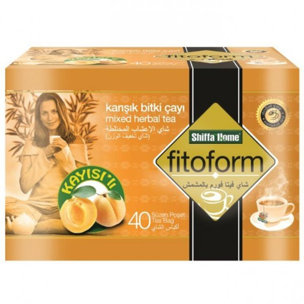 Shiffa Home Fitoform Kayısılı Çay 40lı