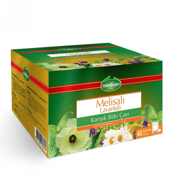 Mindivan Melisalı Lavantalı Çay 40lı ürün görseli