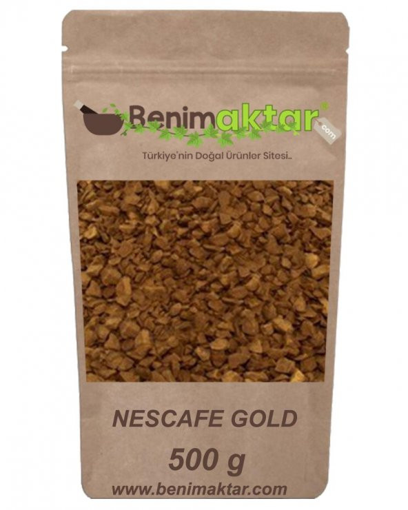 BenimAktar Nescafe Gold Dökme 1 Kalite 500 Gr