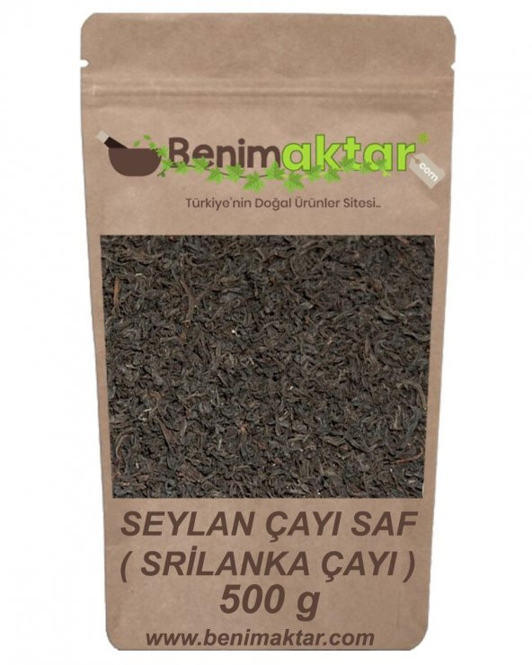 BenimAktar Gerçek Seylan Çayı Dökme Srilanka 500 Gr