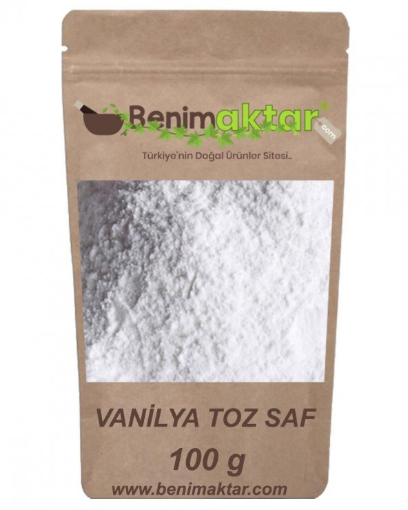 BenimAktar Saf Vanilya Toz 100 Gr