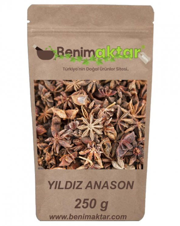 BenimAktar Yıldız Anason Yeni Mahsül 250 Gr