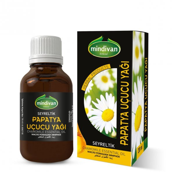 Mindivan Papatya Yağı 20 ml - 1