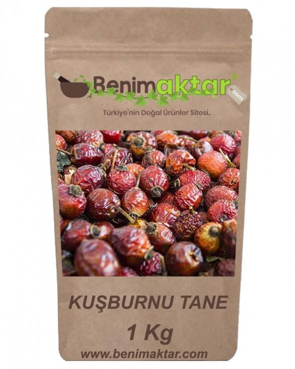 BenimAktar Yeni Mahsül Kuşburnu Tane 1 Kg - 1