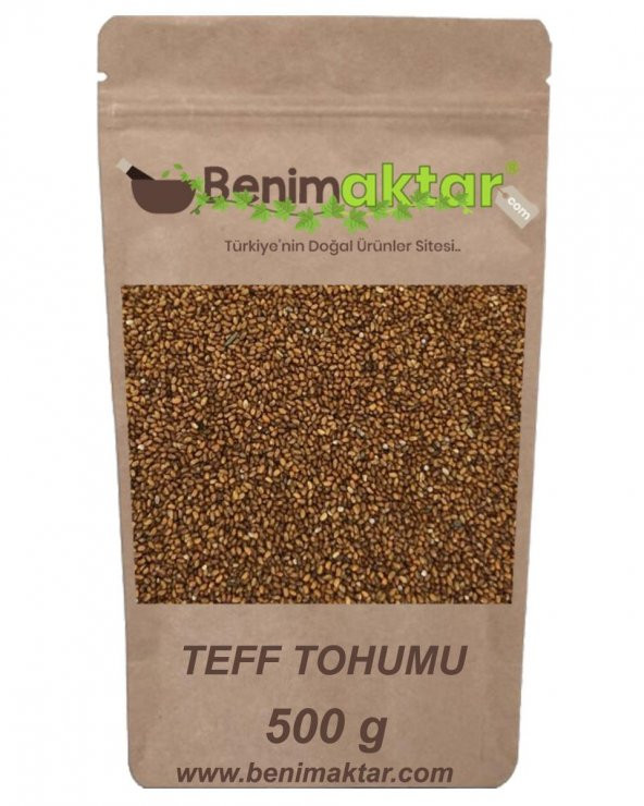 BenimAktar Teff Tohumu Dökme 500 Gr - 1