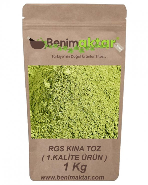 BenimAktar RGS Kına Dünyanın En Kaliteli Kınası 1 Kg