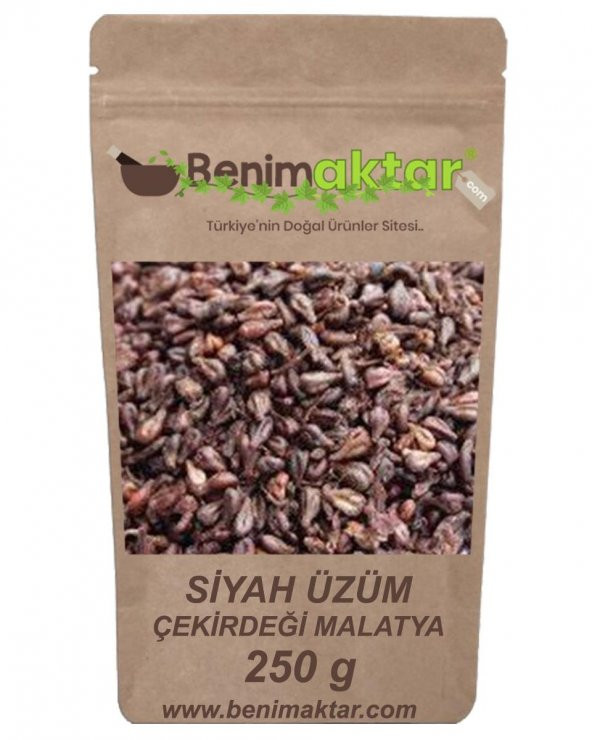 BenimAktar Siyah Üzüm Çekirdeği 250 Gr