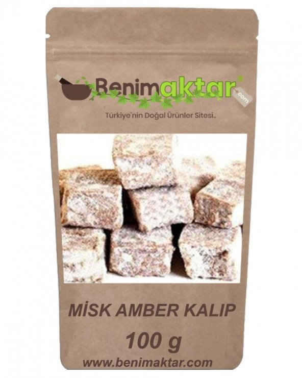 BenimAktar Misk Amber Misk-i Amber Saf 100 Gr