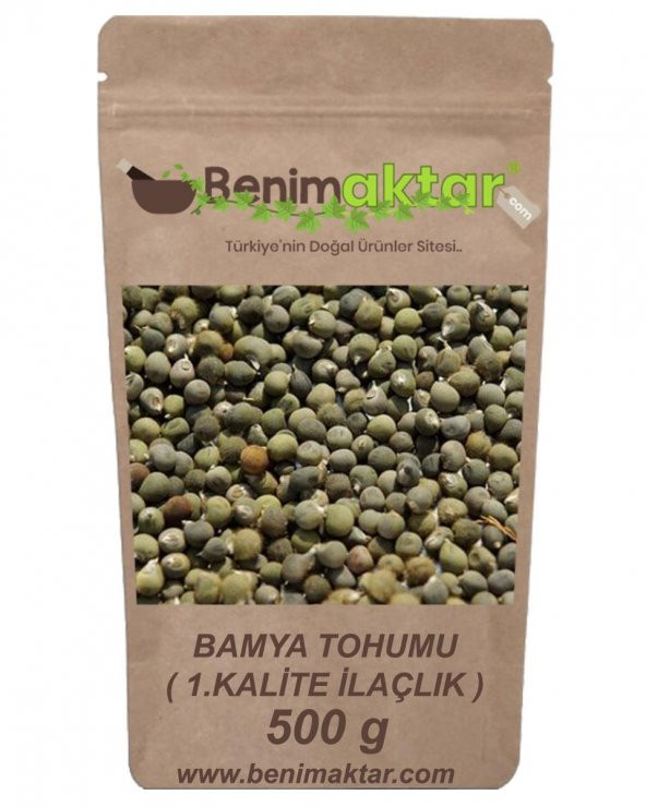 BenimAktar İlaçlık Bamya Tohumu 500 Gr - 1