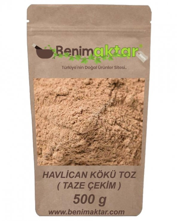 BenimAktar Havlican Kökü Tozu 500 Gr