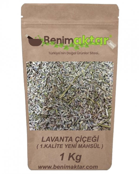 BenimAktar Lavanta Otu Yeni Mahsül 1.Kalite 1 Kg - 1