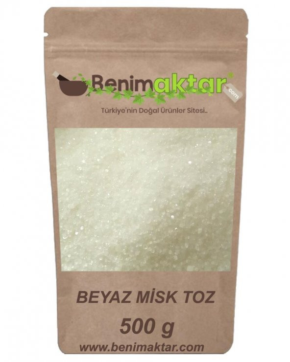 BenimAktar Beyaz Misk Toz 500 Gr - 1