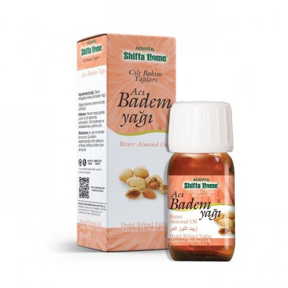 Shiffa Home Acı Badem Yağı 20 ml