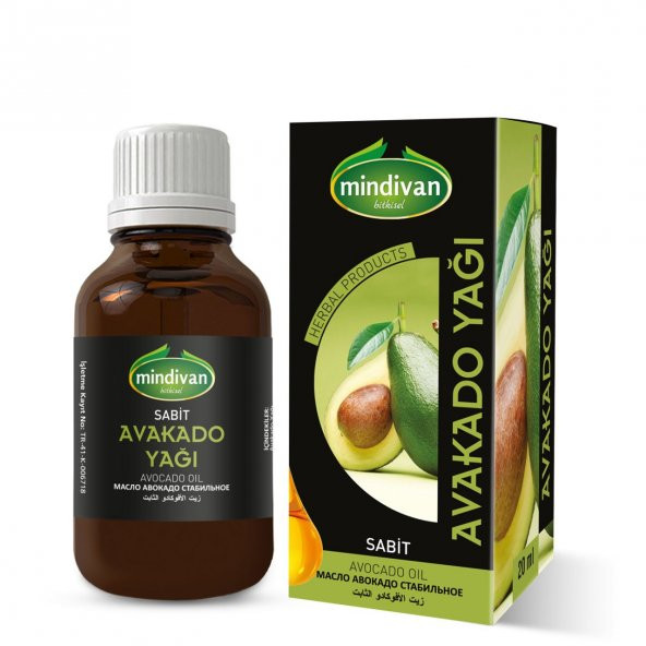 Mindivan Avokado Yağı 20 ml
