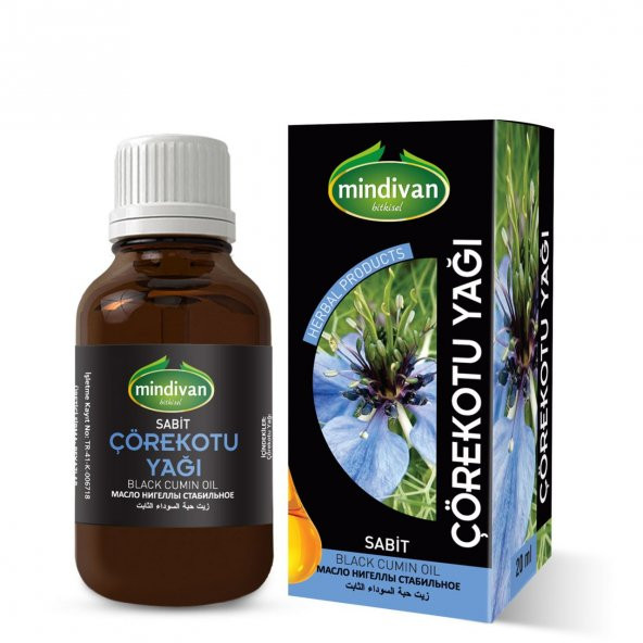 Mindivan Çörek Otu Yağı 20 ml - 1