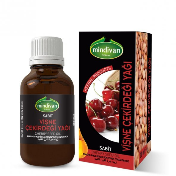 Mindivan Vişne Çekirdeği Yağı 20 ml - 1