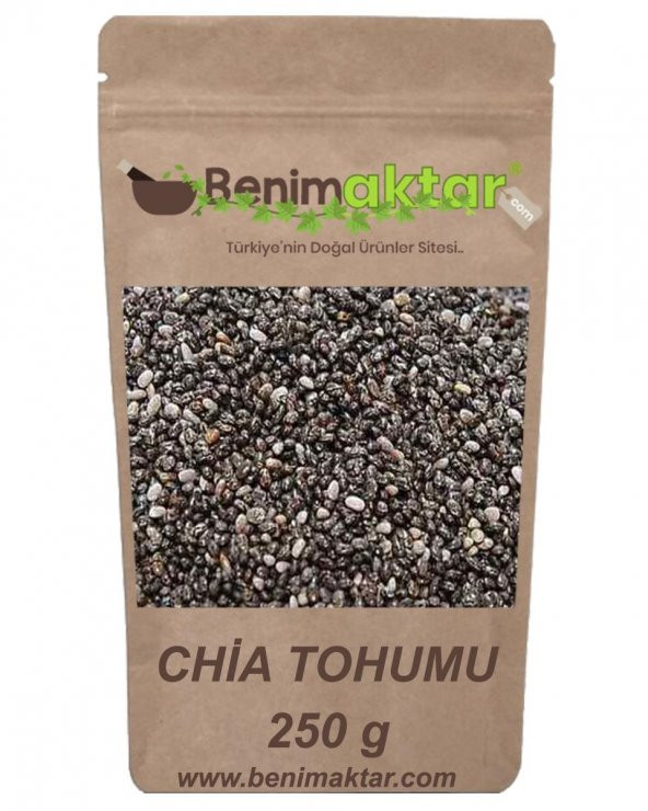 BenimAktar Chia Tohumu Dökme 1.Kalite 250 Gr
