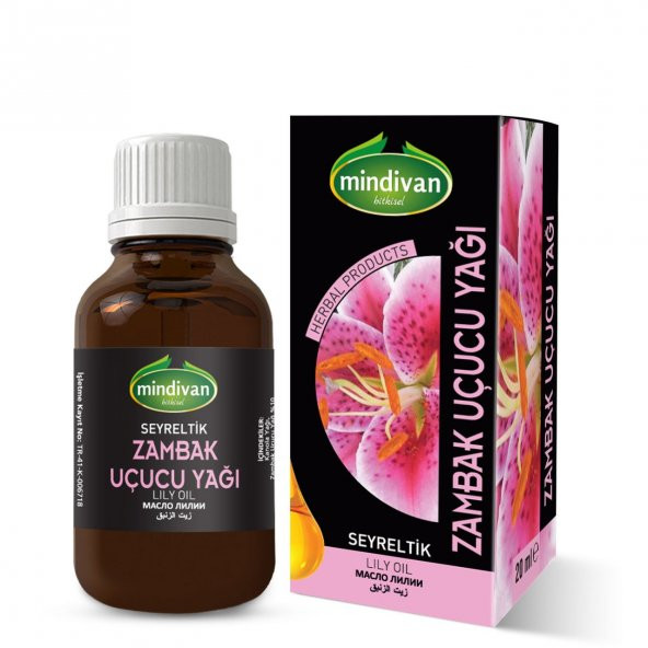 Mindivan Zambak Yağı 20 ml - 1