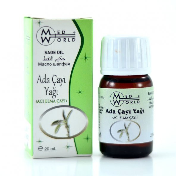 Med World Ada Çayı Acı Elma Yağı 20 ml - 1