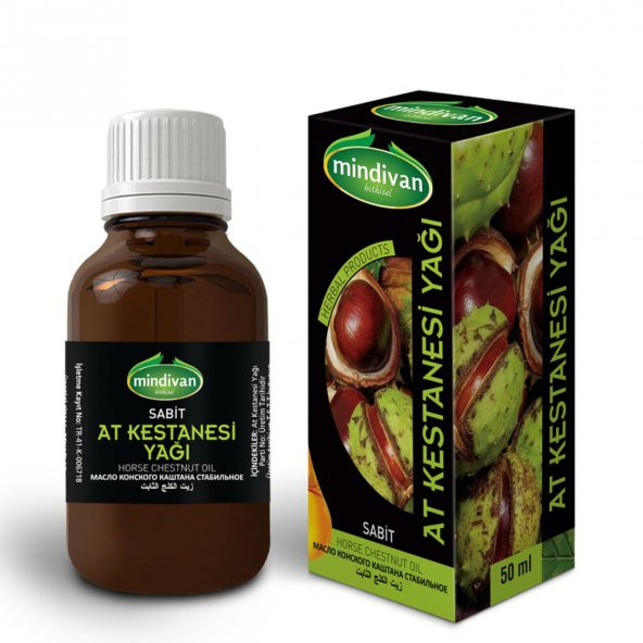 Mindivan At Kestanesi Yağı 50 ml - 1
