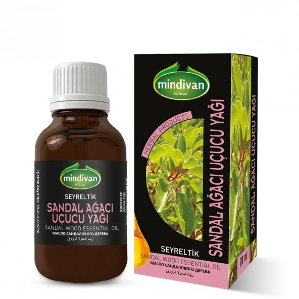 Mindivan Sandal Ağacı Yağı 20 ml - 1