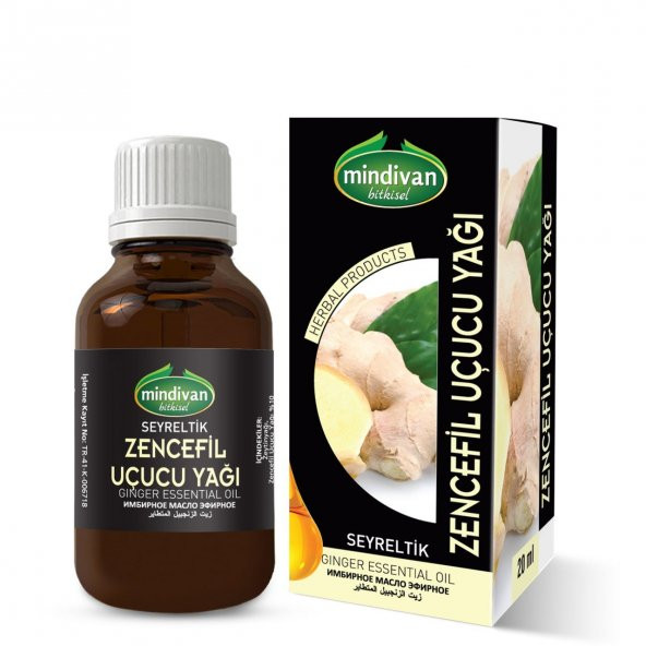 Mindivan Zencefil Yağı 20 ml