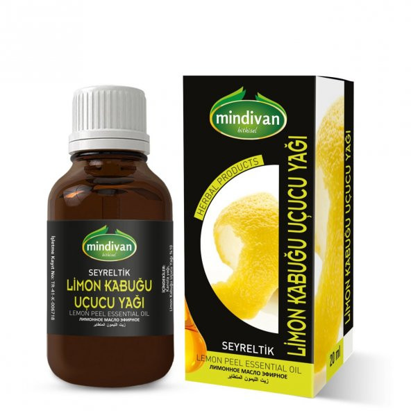 Mindivan Limon Yağı 20 ml