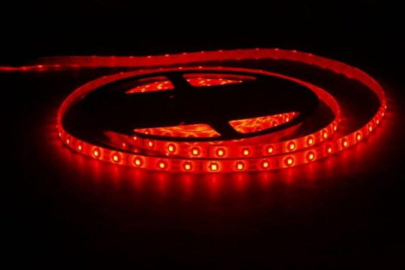 Kırmızı Şerit Led + 12volt Adaptör Set Tak Çalıştır(5METRE) - 2