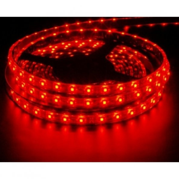 Kırmızı Şerit Led + 12volt Adaptör Set Tak Çalıştır(5METRE) - 3