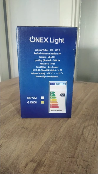 Qqnex Light Günışığı 40 Watt Driverlı E27 - 2