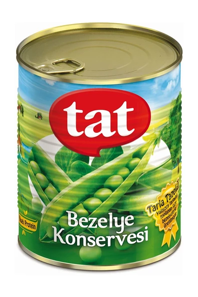 Tat Bezelye Konserve 830 gr x 6 Adet - 2