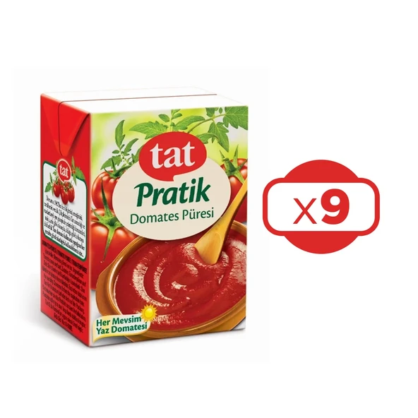Tat Domates Püresi 200 ml x 9 Adet - Resim 2